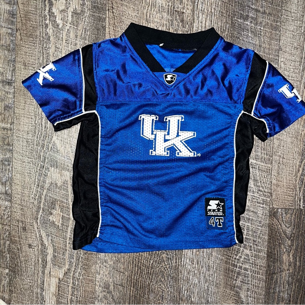 Vintage Kentucky WILDCATS Kids Jersey‎ STARTER Size 4t No Tags